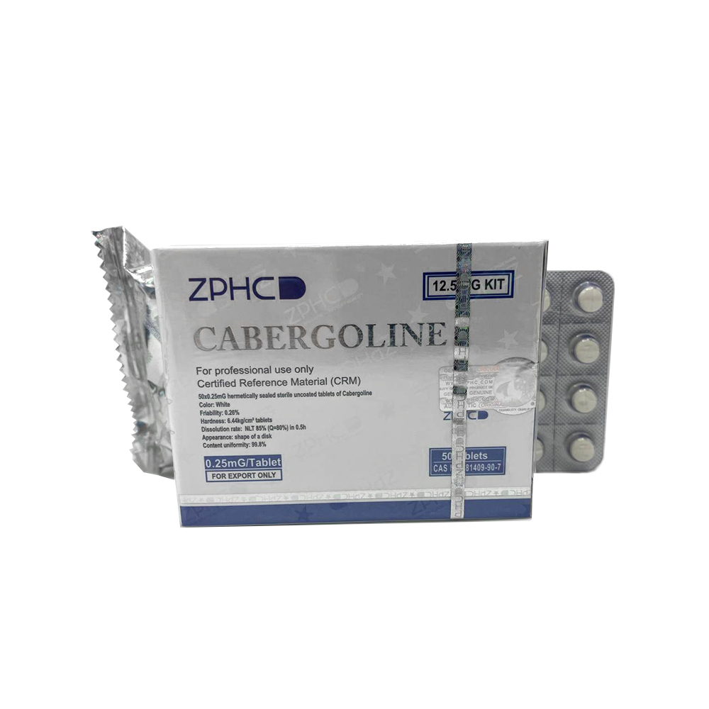 Cabergoline ZPHC — 0.25 mg × 100 tablets
