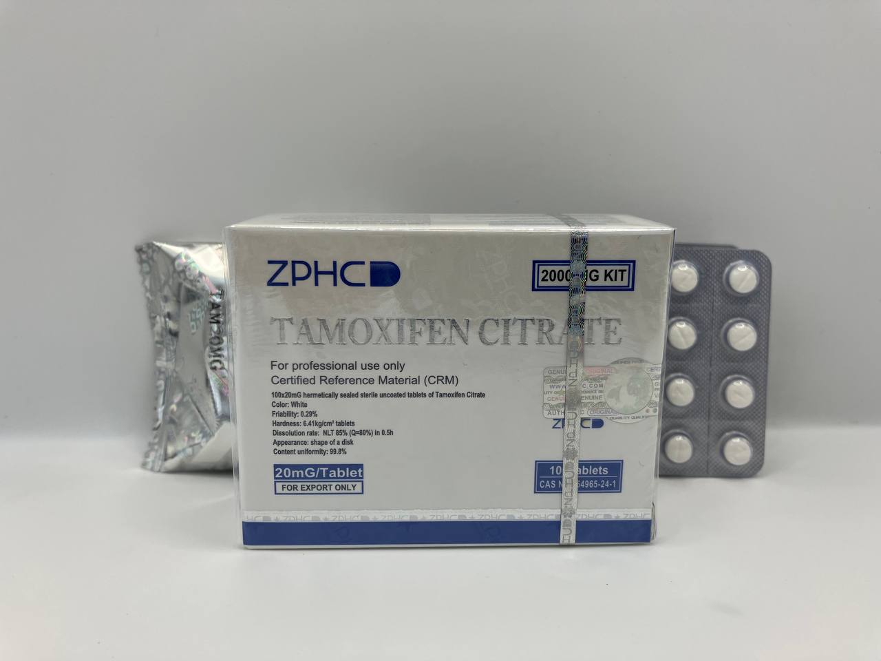 Tamoxifen Citrate (Nolvadex) ZPHC — 20 mg (100 tablets) Tamoxifen Citrate for sale